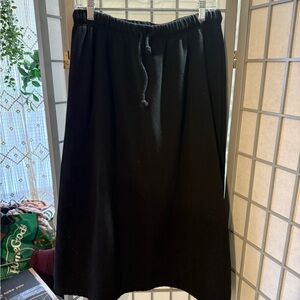 Black Sweatshirt Top - Size L